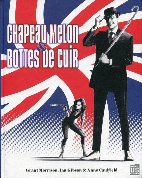 Chapeau melon et bottes de cuir