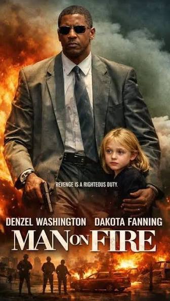 Man on fire